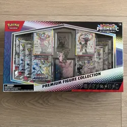 ✅Pokemon TCG Prismatic Evolutions Premium Figure Collection✅Small Creased Box - Image 1