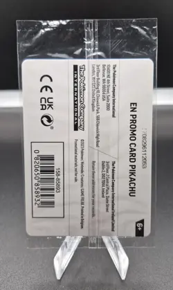 Pikachu Pokemon Together Stamped Promo #25 Scarlet & Violet 151 SEALED NM - Image 2