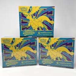 Pokemon TCG: Mega Evolution ME03 Ascended Heroes Pokemon Center ETB x3 - Image 1