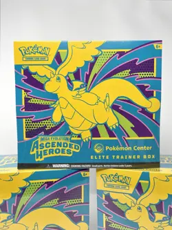 Pokemon TCG: Mega Evolution ME03 Ascended Heroes Pokemon Center ETB x3 - Image 2