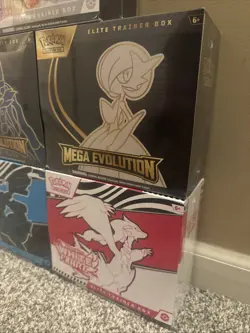 Pokemon Scarlett & Violet Prismatic Mega Evolution Black Bolt White Flare 5 ETB - Image 4