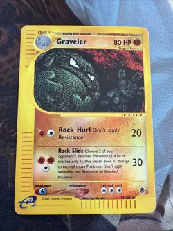 Graveler - Reverse Holo - 79/165 Expedition Base Set - Pokemon TCG - 2002 - Image 1