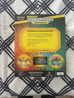 Pokemon TCG Generations Tag Team Premium Collection Sealed Damaged Box 820650804205 - Image 2