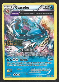 Pokemon Gyarados XY60 Black Star Promo Prerelease Stamped Ancient Origins MP - Image 1