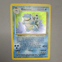 Pokemon Blastoise Base Set 2/102 Holo Rare 1999 Wizards of the Coast - Image 1