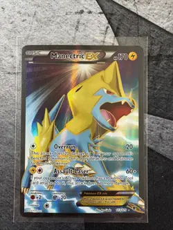 Pokemon TCG Manectric EX Full Art 113/119 XY Phantom Forces Ultra Rare Holo - Image 1