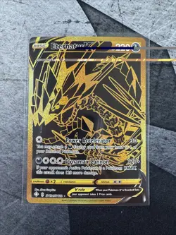 Pokemon TCG Eternatus V Shining Fates SV121/SV122 Holo Shiny Holo Rare NM - Image 1