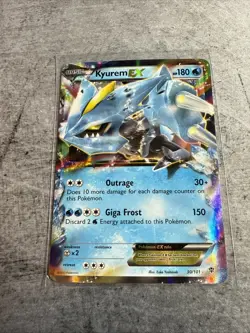 Pokemon Kyurem EX #30/101 2013 Balck & White Plasma Blast Ultra Rare Holo - Image 1