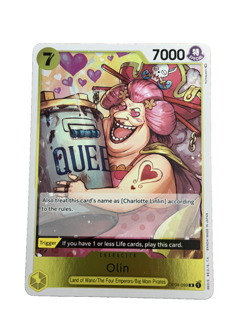 New: One Piece CCG Olin OP04-099 Kingdoms of Intrigue Foil Rare - Image 1