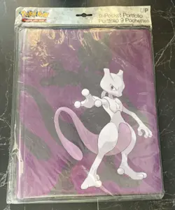 Ultra Pro Pokemon TCG - 9 Pocket Blinder Album - MEWTWO 180 Cards - NEW - 2020 - Image 1