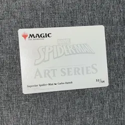 Superior Spider-Man Art Card (32/54) (Gold-Stamped) - MTG Spiderman - Image 2