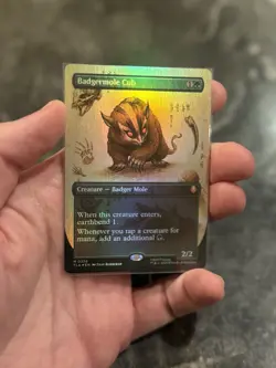 Badgermole Cub (Borderless) Avatar: The Last Airbender *F* - Image 1