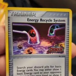 Pokemon Energy Recycle System Trainer EX Power Keepers Regular Card Stock - Image 1