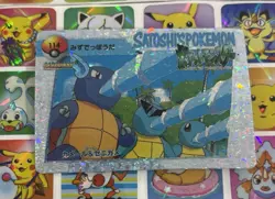 Pokemon Charizard Vintage Pocket Monsters Vending HOLO Prism Sticker 99 Collect - Image 3