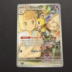 Lillie's Ribombee 164/159 Illustration Rare - Journey Together - Pokemon TCG - Image 1