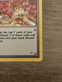 Pokemon TCG Misty's Wrath Trainer Gym Heroes 1st Edition Uncommon 114/132 WOTC - Image 3