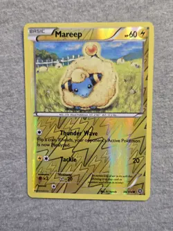 Mareep 38/114 XY - Steam Siege Reverse Holo - Pokemon Card - Image 1