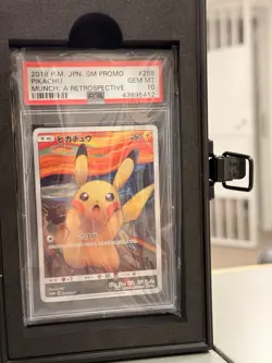 PSA 10 GEM MINT Pokemon Pikachu #288 Munch Promo 2018 Japanese SM-P 288 - Image 3