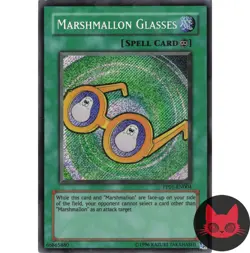 Yugioh Marshmallon Glasses PP01-EN004 Secret Rare MP - Image 1