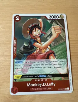 Monkey.D.Luffy OP06-013 R - One Piece Card Game - Wings of Captain - English - Image 1