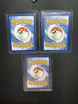 Bulbasaur Charmander Squirtle Pokemon Cards Cosmos Promo Set 046 047 048 NM 151 - Image 2