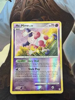 Mr. Mime 30/123 Rare Mysterious Treasures Reverse Holo Pokemon Card - Image 1