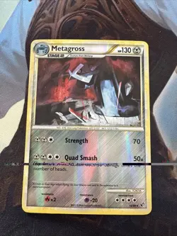 Metagross 18/90 Reverse Holo Rare Undaunted Pokemon Card - Image 1