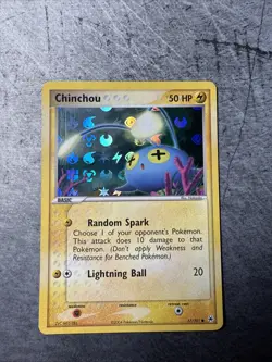 Chinchou 57/101 Reverse Holo EX Hidden Legends Pokemon Card - Image 1