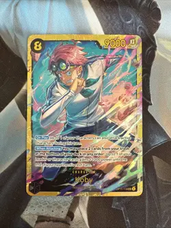 Koby OP11-119 SEC A Fist of Divine Speed - ONE PIECE Card Game English - Image 1