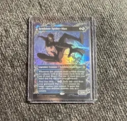 MTG Marvel's Spider-Man - Symbiote Spider-Man (Borderless) - Rare - FOIL - Image 1