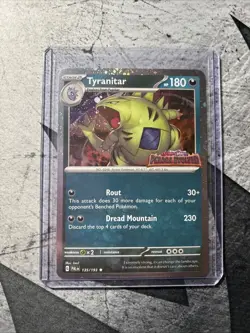 Pokemon Tyranitar 135/193 STAMPED Paldea Evolved Special Collection PROMO NM TCG - Image 3