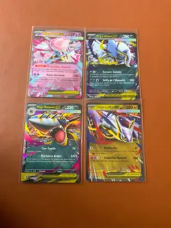 cartes Pokemon lot de 12 cartes EX MEGA1 + MEGA 2 VF NM - Image 4