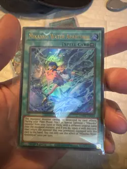 Yugioh! LP Mikanko Water Arabesque - AMDE-EN032 - Ultra Rare - 1st Edition Light - Image 1