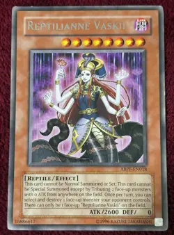 Yu-Gi-Oh! TCG Reptilianne Vaskii Absolute Powerforce ABPF-EN018 Unlimited Rare - Image 1