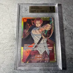 English One Piece BGS 9.5 Gem Mint Shanks Romance Dawn First Print Run! Gem OP01 - Image 1