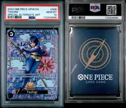 PSA 10 One Piece Tashigi OP08 #006 Special Alternate Art English - Image 3