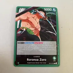 Roronoa Zoro OP12-020 Leader - One Piece: Legacy of the Master English - Image 1