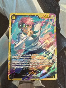 Koby (OP11-119 SEC) A Fist of Divine Speed - ONE PIECE TCG English - Image 1