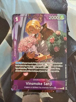 Vinsmoke Sanji OP10-063 Treasure Rare Legacy of the Master One Piece English - Image 1