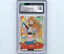2024 One Piece Nami ST01-007 Wings of the Captain Treasure Rare OP06 CGC 10 Gem - Image 1