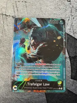 Trafalgar Law (022) (Parallel) OP10-022 L Royal Blood Foil English One Piece TCG - Image 1