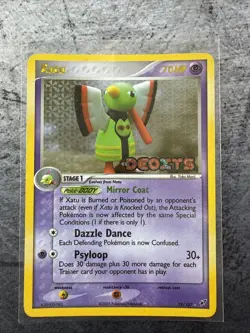 Pokemon Card - Xatu Deoxys 29/107 Reverse Holo Stamped - Image 1
