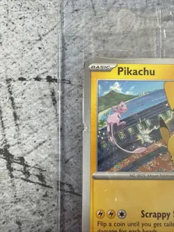 Pikachu Pokemon Scarlet & Violet Black Star SVP 190 Factory Sealed Promo Card - Image 2