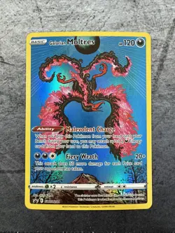 Galarian Moltres SWSH284 SWSH: Sword & Shield Promo Cards Holo - Image 1