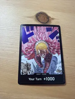 Don!! Card Donquixote Doflamingo OP10 Royal Blood One Piece Mint NM - Image 1