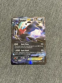 Pokemon TCG Darkrai EX Holo Card Breakpoint 74/122 Rare - Image 1
