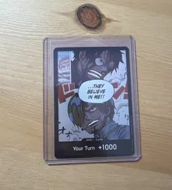 DON!! Card Luffy & Sanji OP-11 A Fist of Divine Speed - Image 1