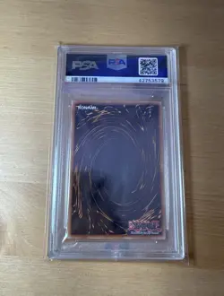 PSA 10 GEM MINT Gaia The Dragon Champion LOB-125 SECRET RARE LOB Yugioh Card 295 - Image 2