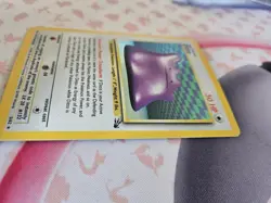 Pokemon TCG Ditto 3/62 Fossil Holo Rare Unlimited Trading Card - Image 3