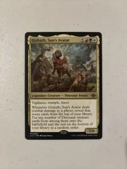Gishath, Sun's Avatar Lost Caverns of Ixalan Lightly Played - Image 1